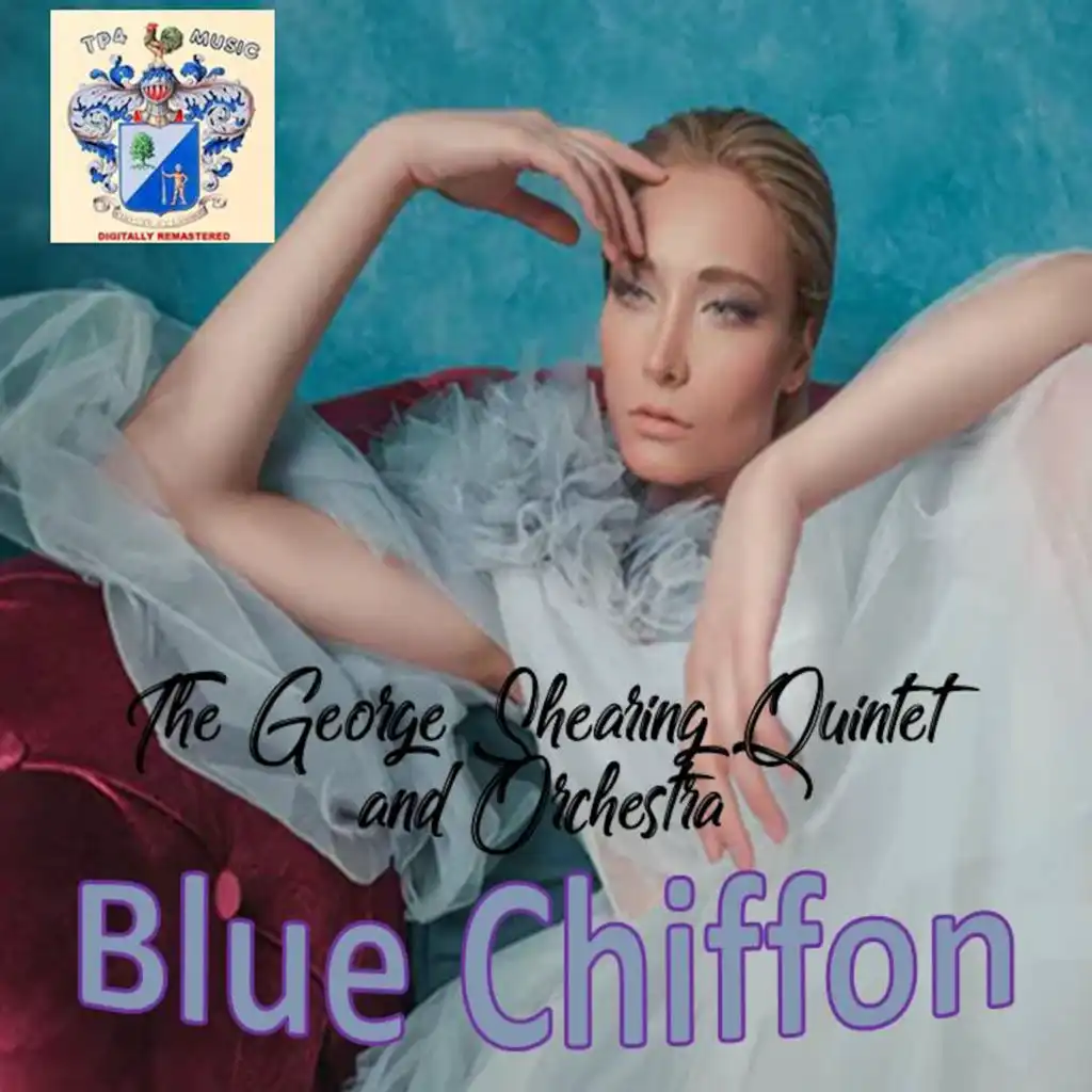 Blue Chiffon