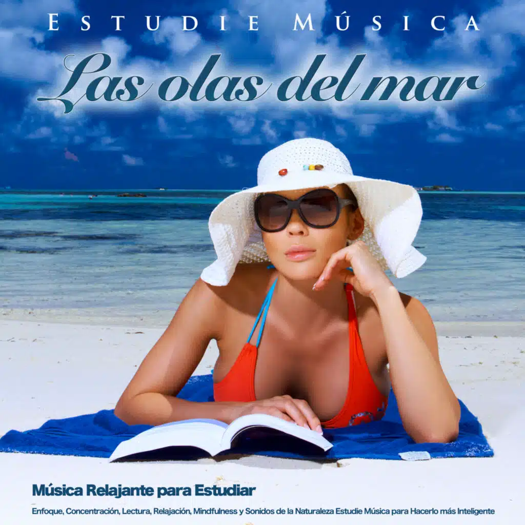 Estudia música y olas del oceano - Musica para leer