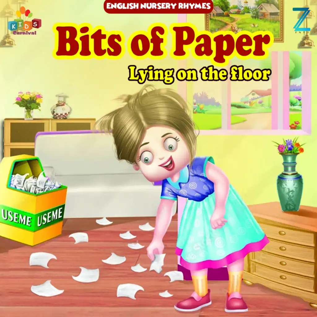 Bits Of Papaer Lying On The Floor (English Nursery Rhymes)