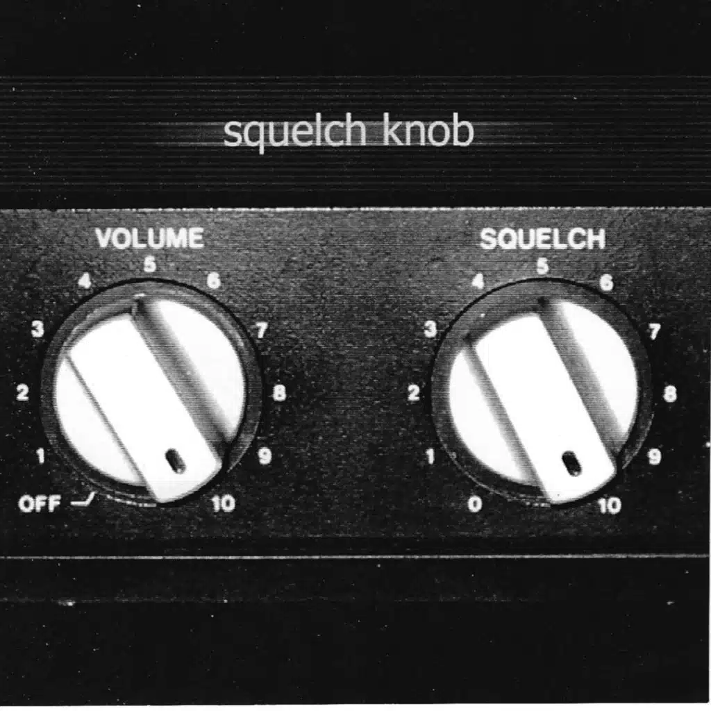 squelch knob
