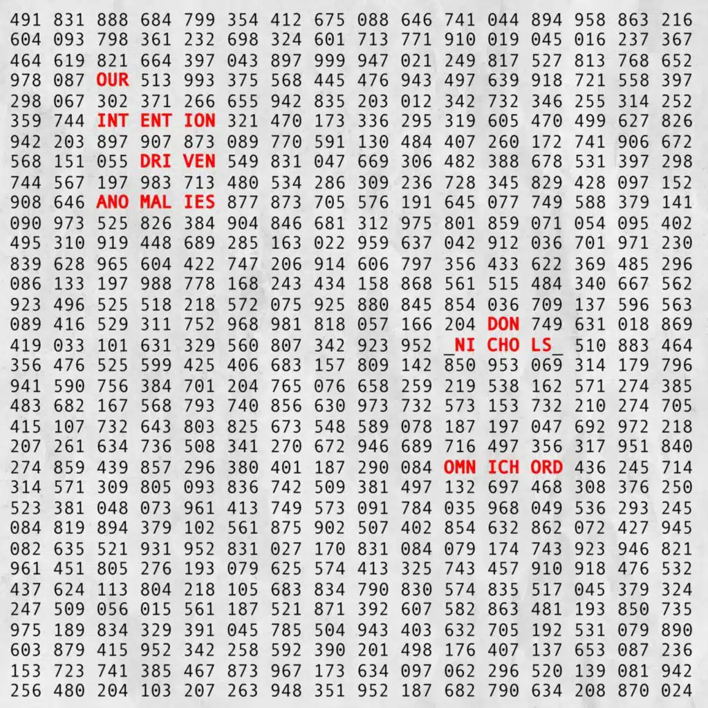 Our Intention Driven Anomalies