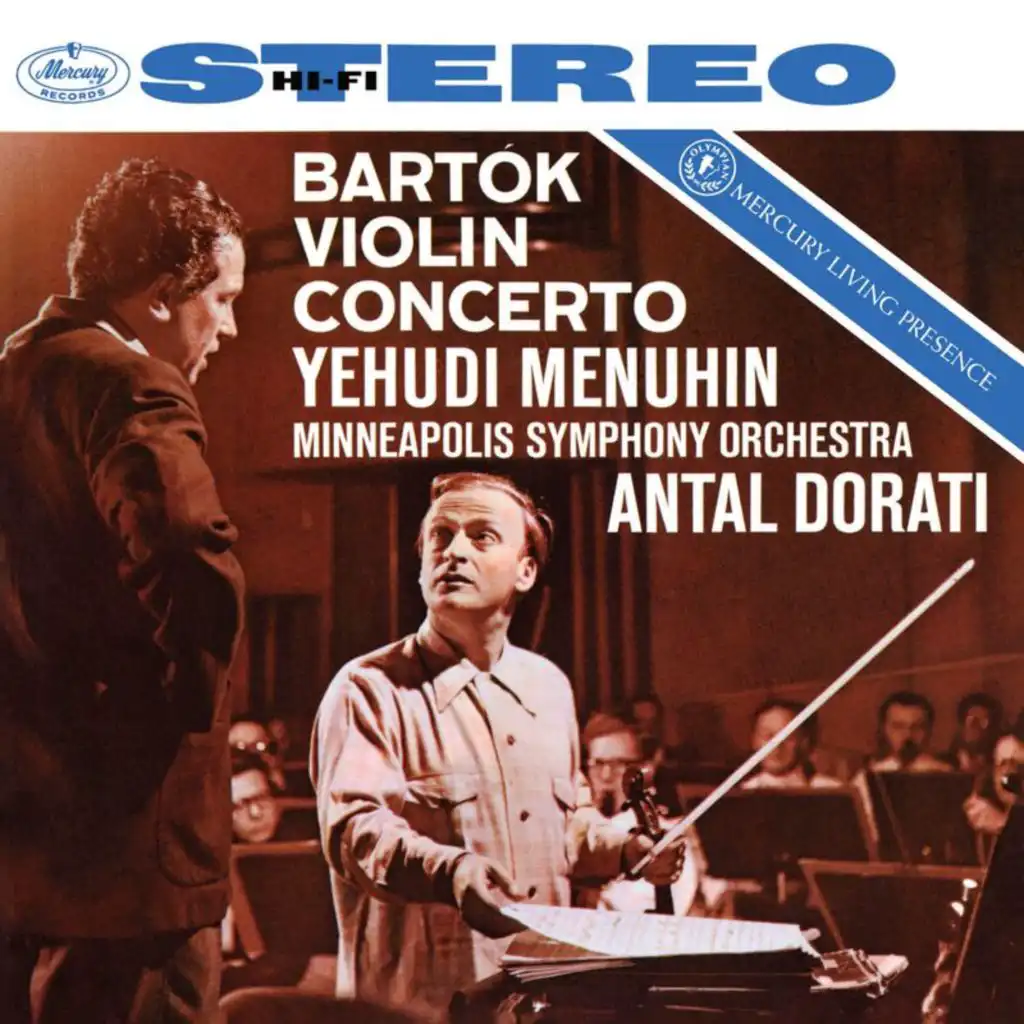 Bartók: Violin Concerto No. 2 (Antal Doráti / Minnesota Orchestra — Mercury Masters: Stereo, Vol. 5)