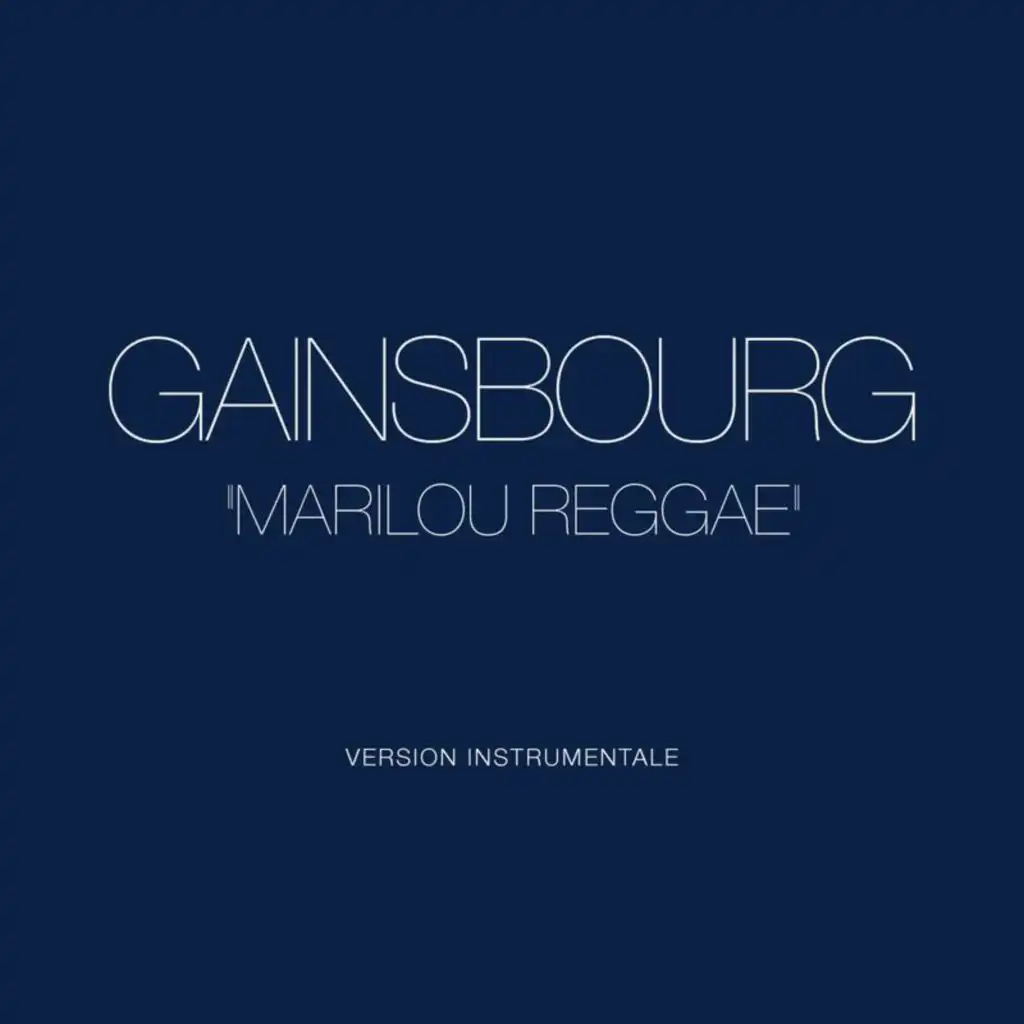 Marilou reggae (Version instrumentale complète)