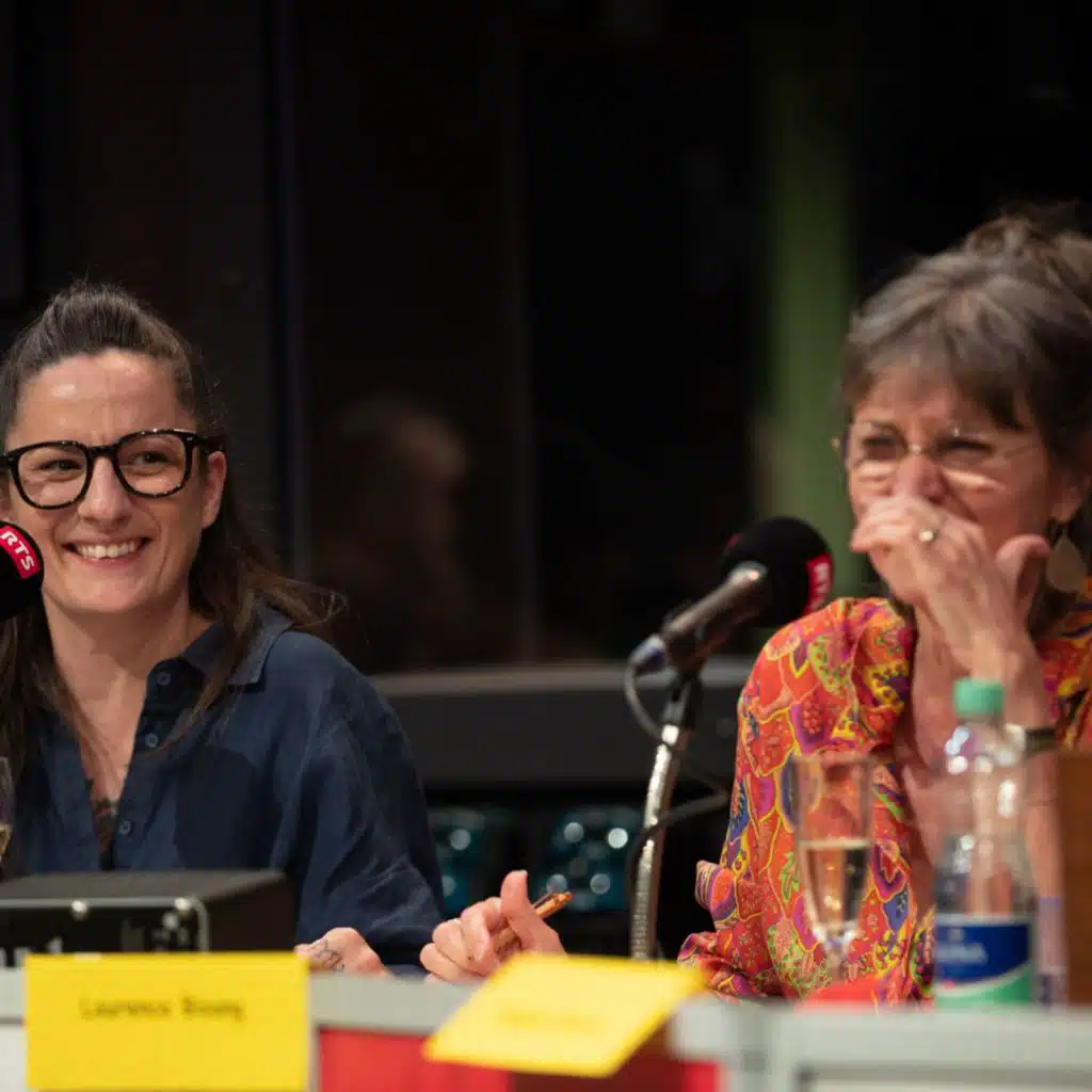 Laurence Bisang passe le témoin à Marie Riley aux Dicodeurs sur RTS-La 1ère