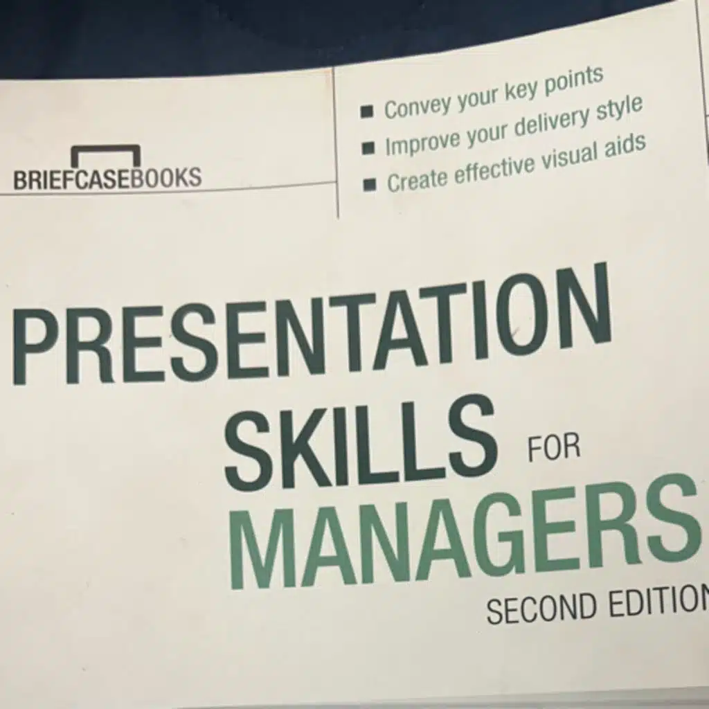 Presentation Skills for Managers 4