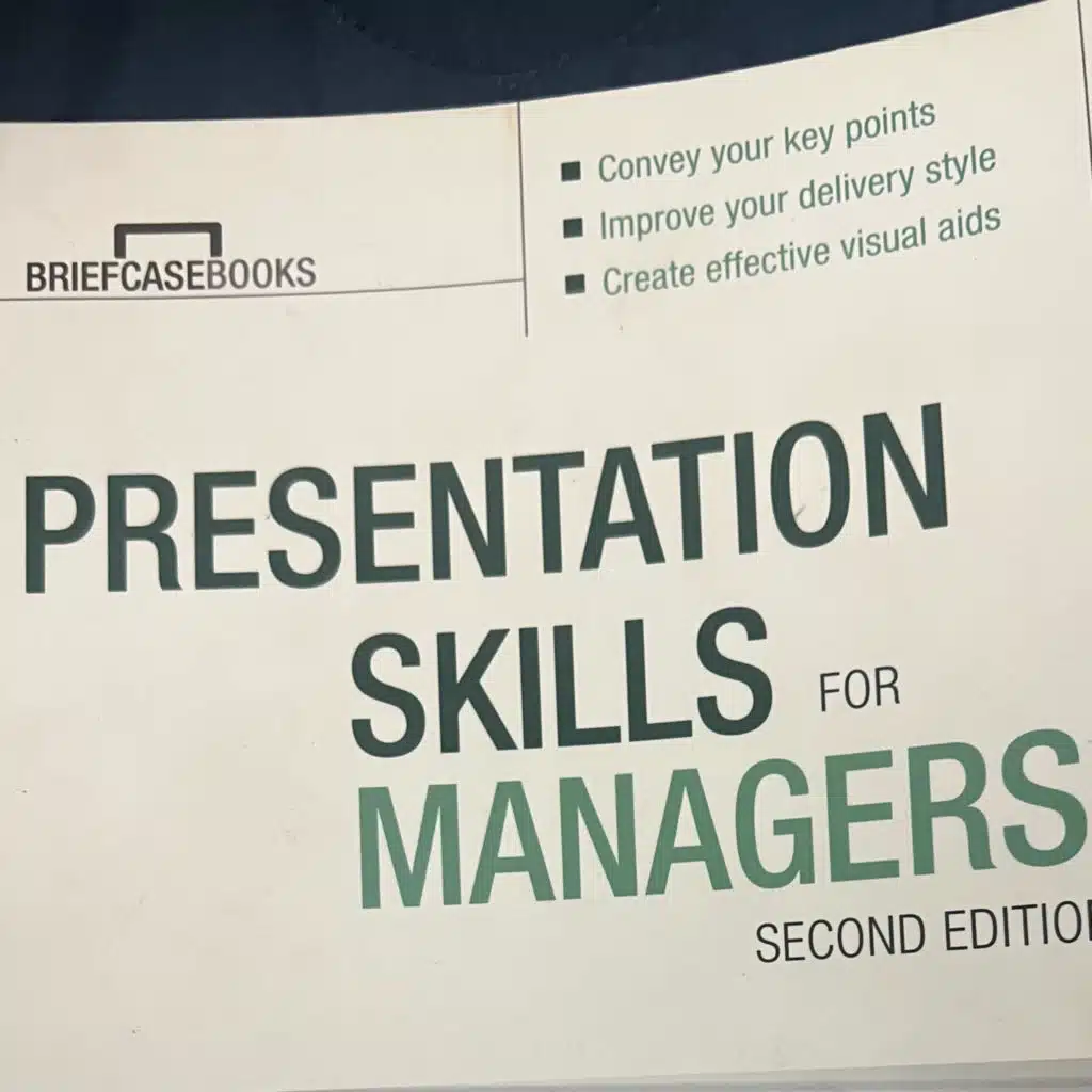 Presentation Skills for Managers 6