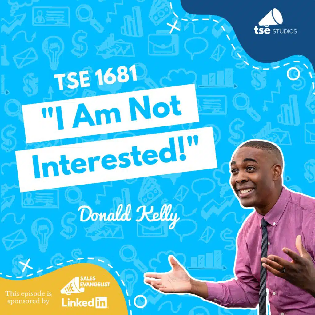 "I Am Not Interested!" | Donald Kelly - 1681