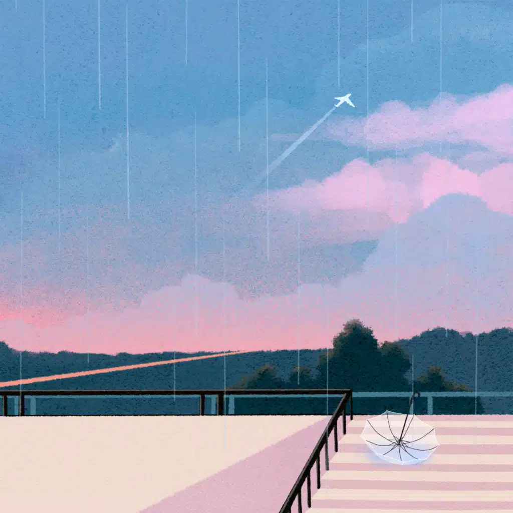 Boarding on the Rain