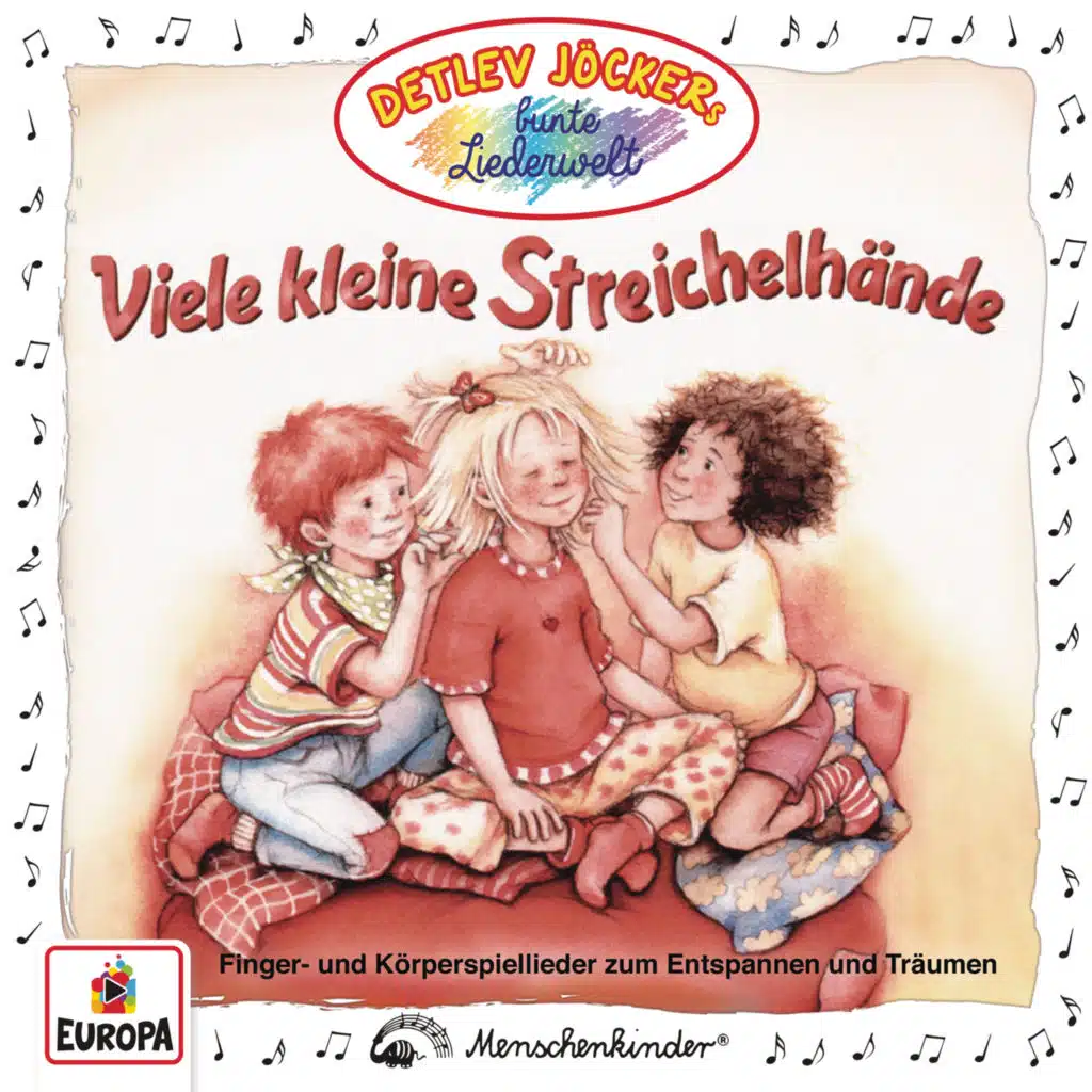 Viele kleine Streichelhände