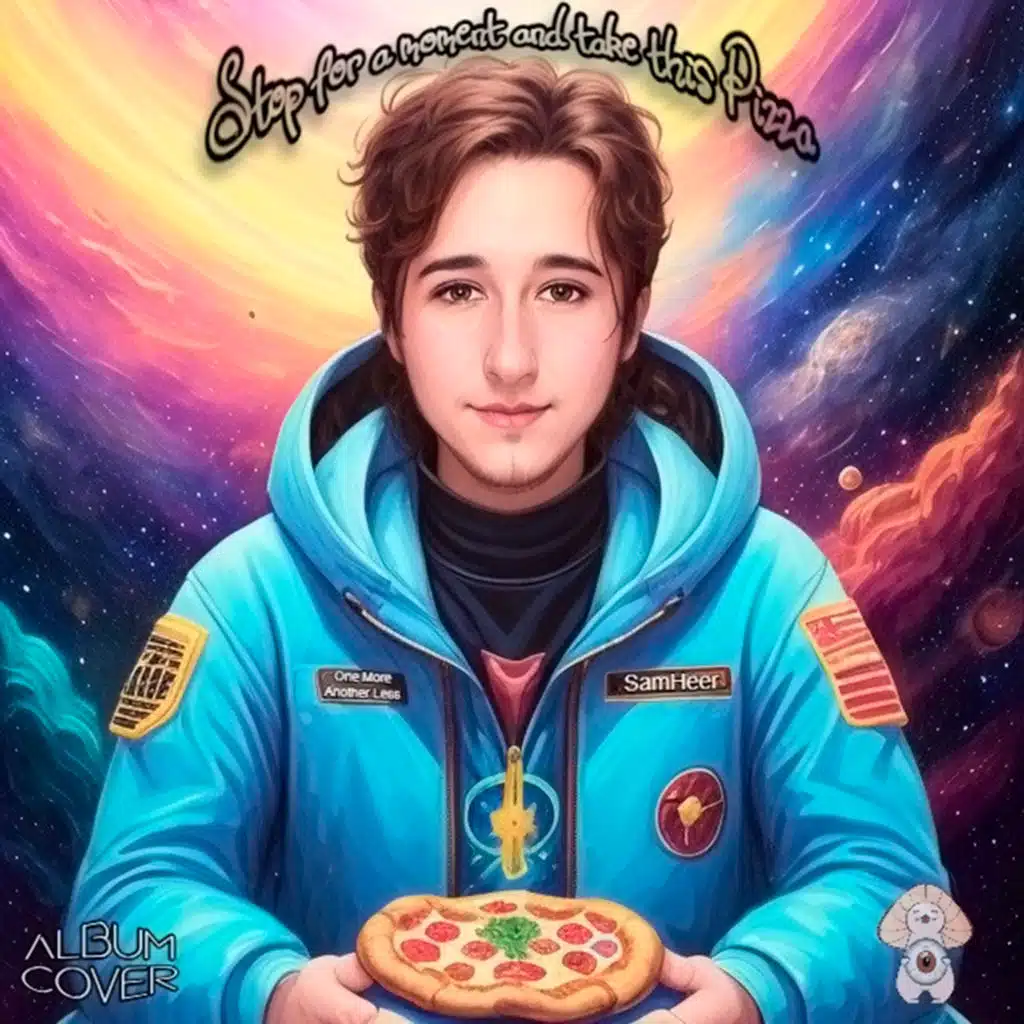 Stop For a Moment And Take This Pizza