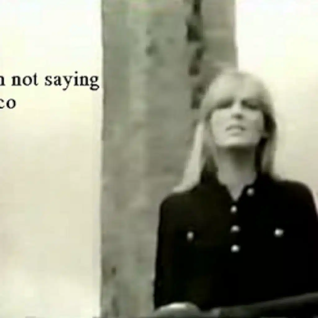 Nico - I'm not saying