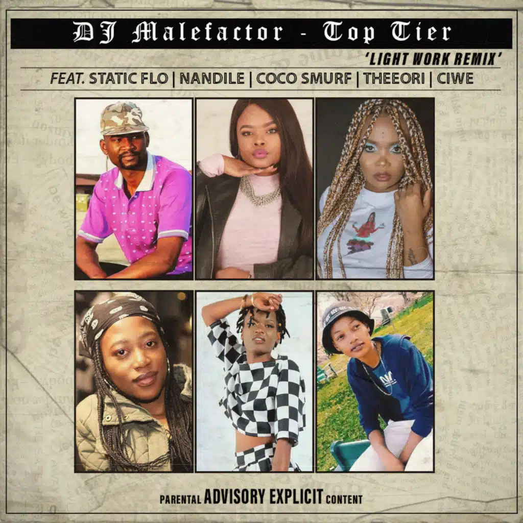 Top Tier (Light Work Remix) [feat. Coco smurf, StaticFlo, Nandile, Theeori & Ciwe]