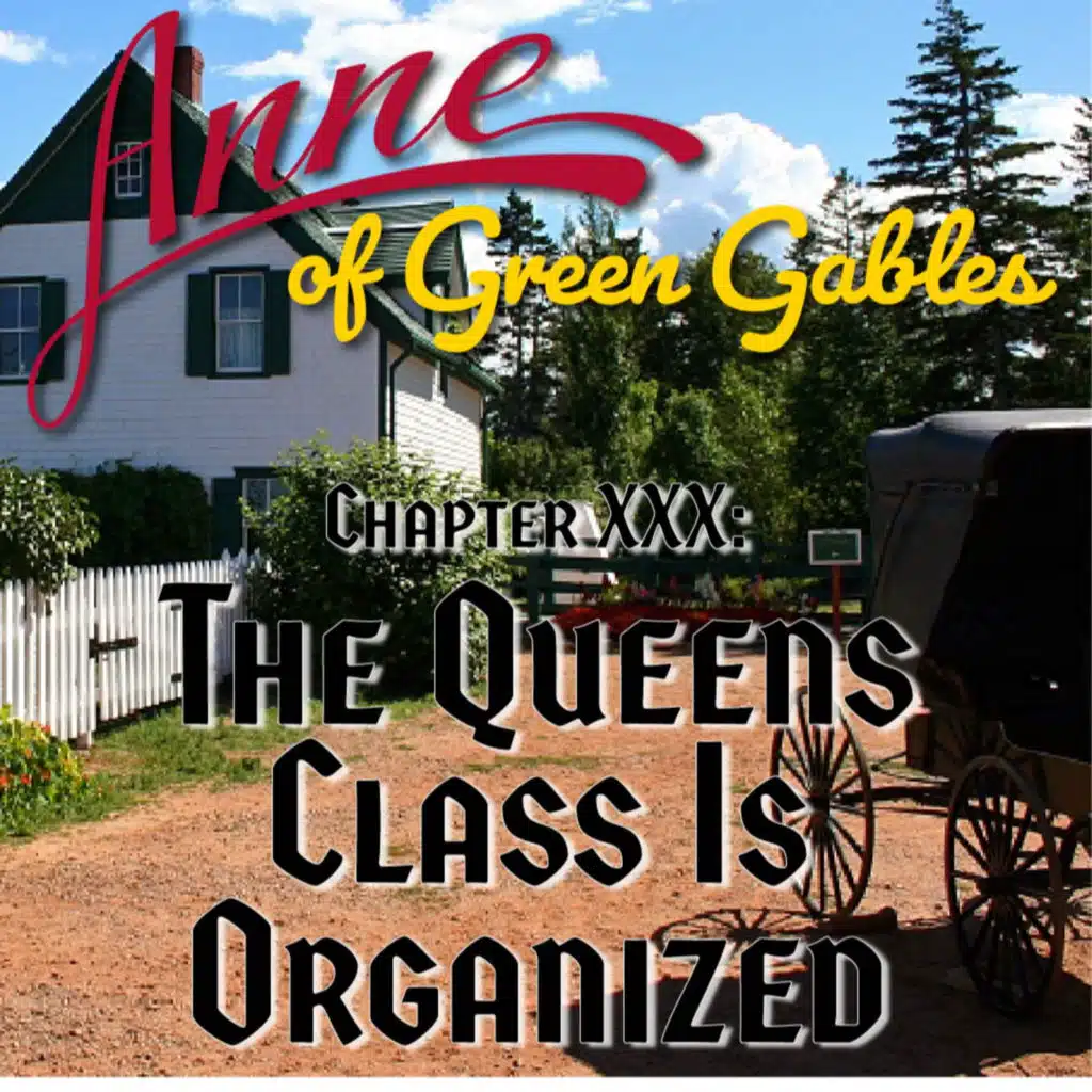 Anne of Green Gables, Chapter XXX: The Queen's Class Is Organized