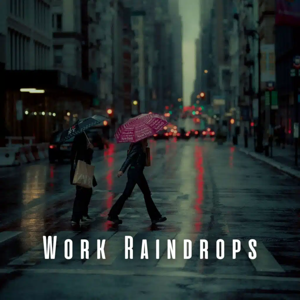 Work Raindrops: Enhance Efficiency with White Noise and Rain