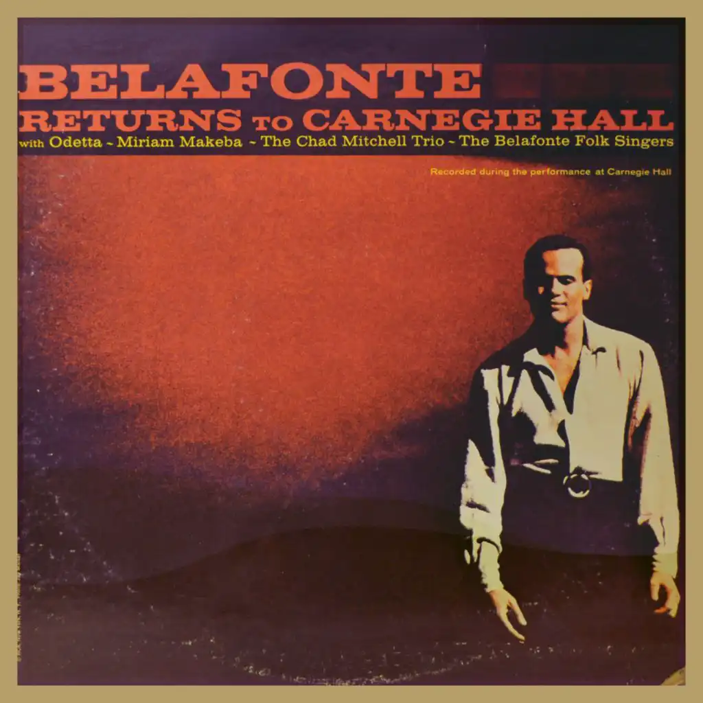Belafonte Returns to Carnegie Hall