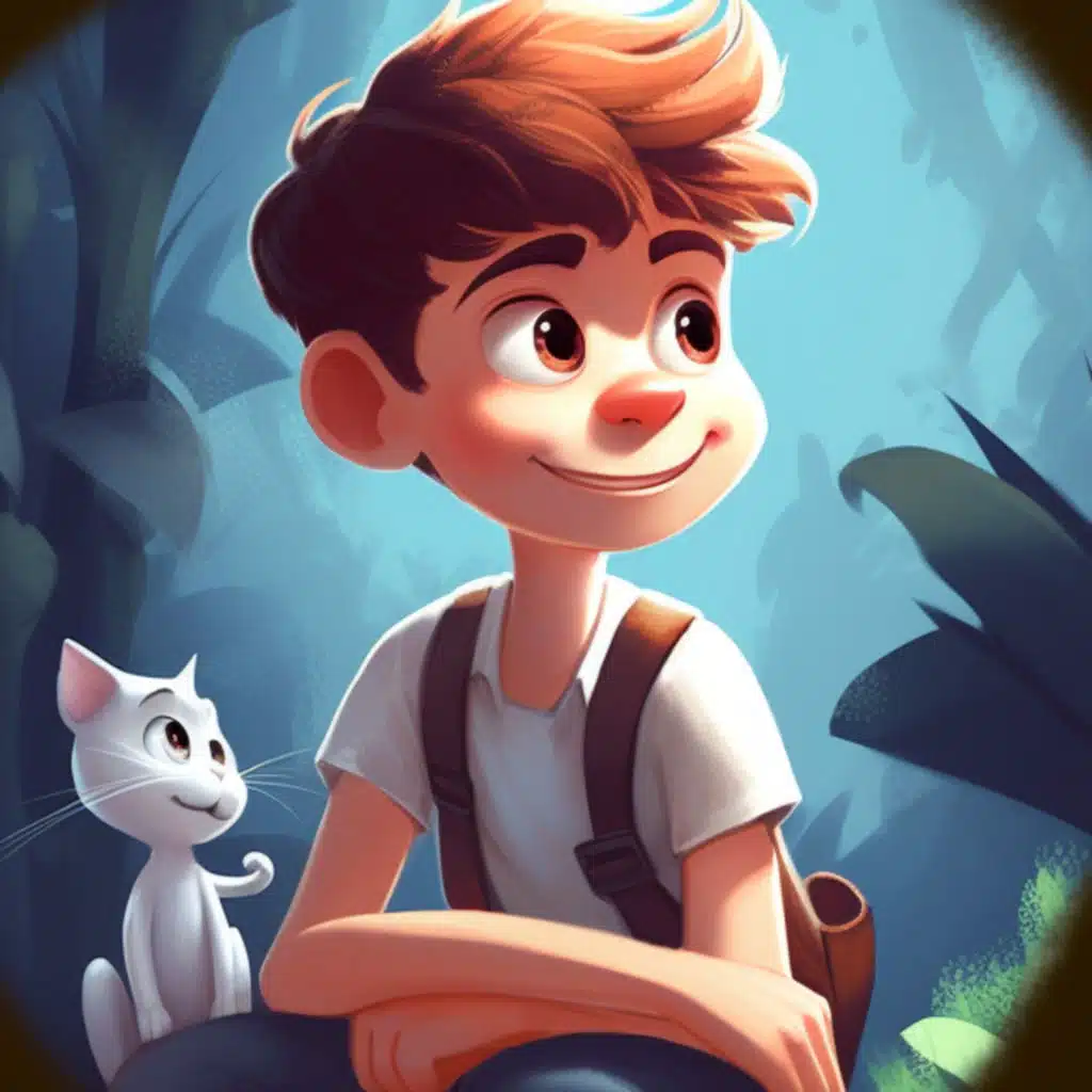 Lucy the Cat Has a Picnic - Being a friend