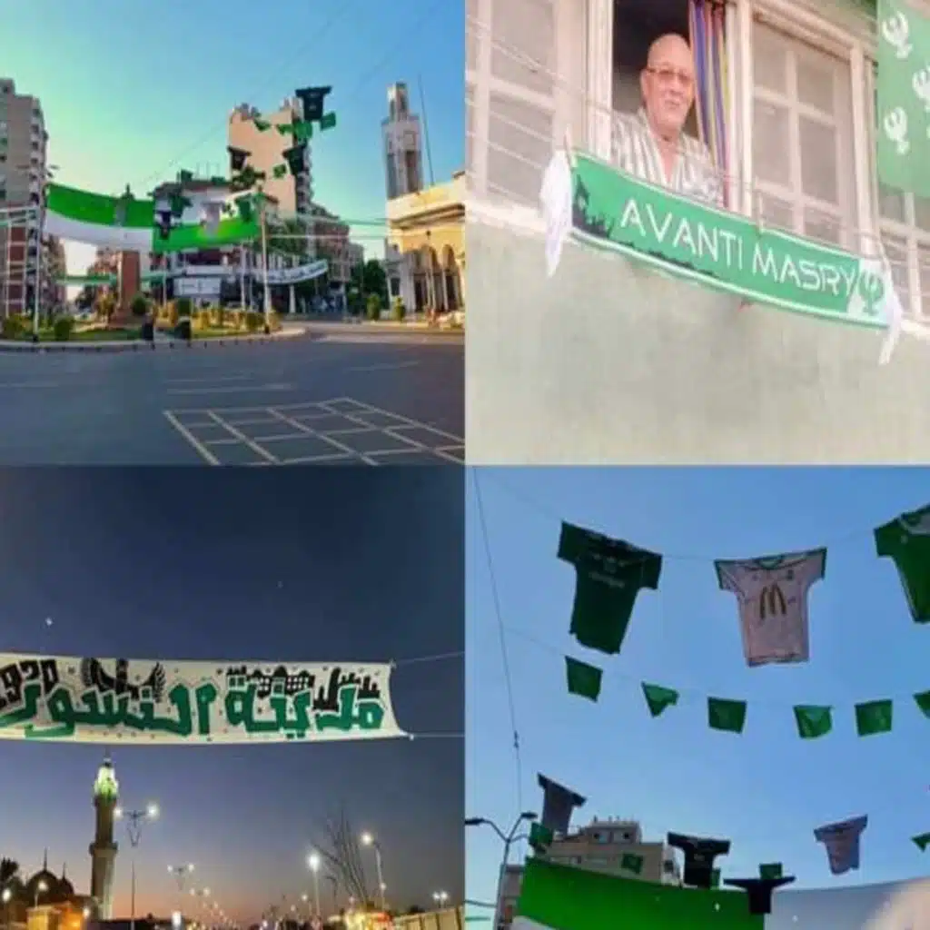 النسر طاير فوق المصري البورسعيدي