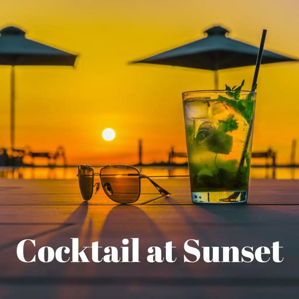 Cocktail at Sunset