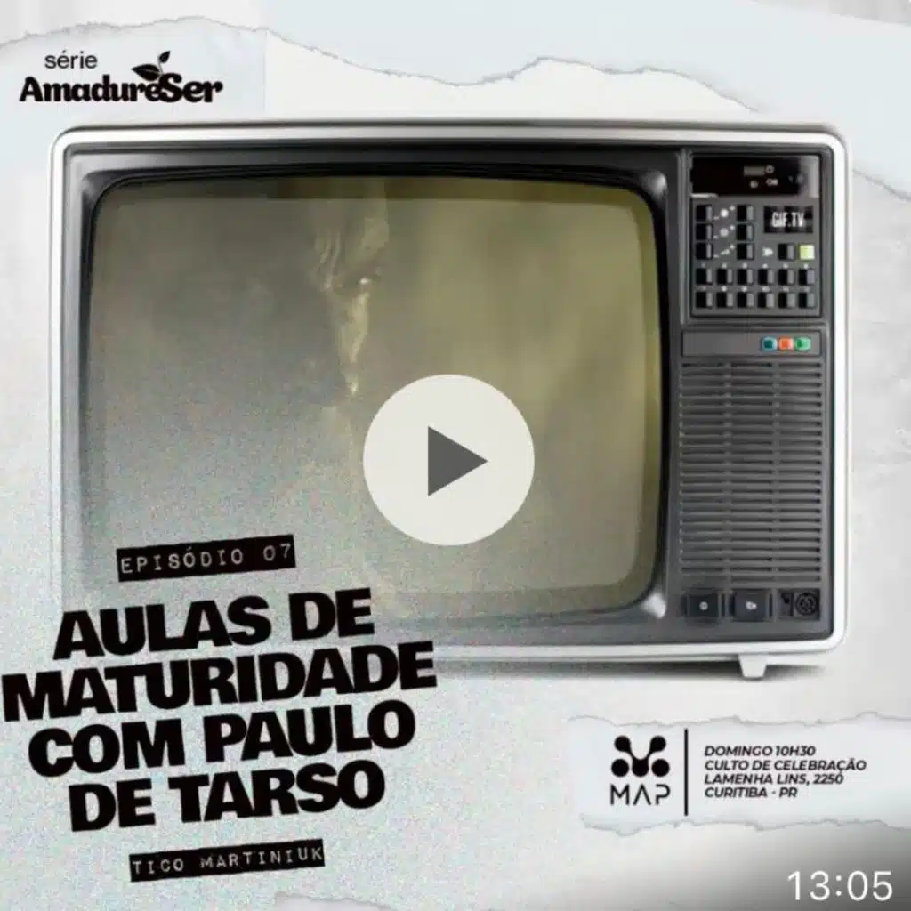AULAS DE MATURIDADE COM PAULO DE TARSO | Episódio 7 | Série AmadureSer