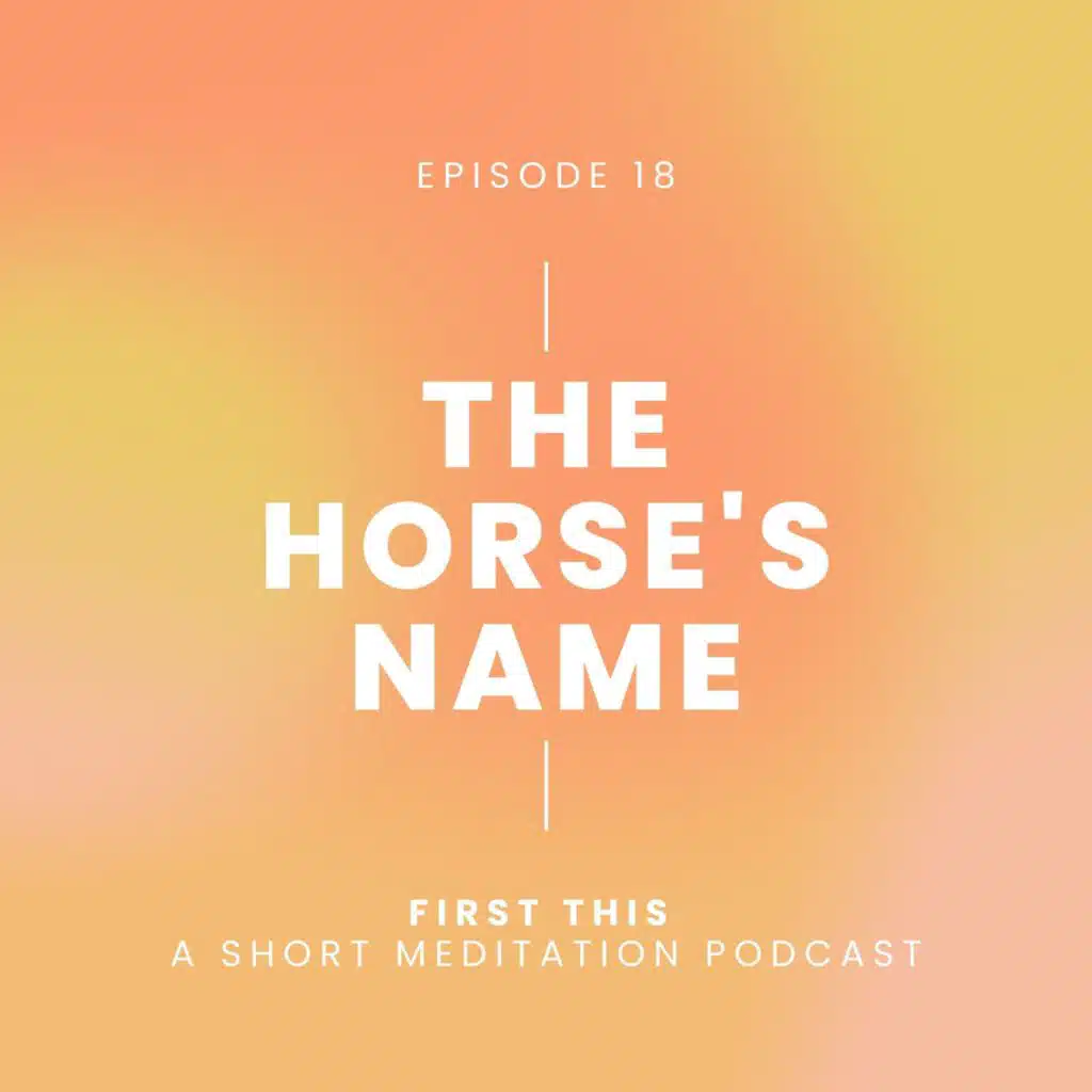 The Horse's Name