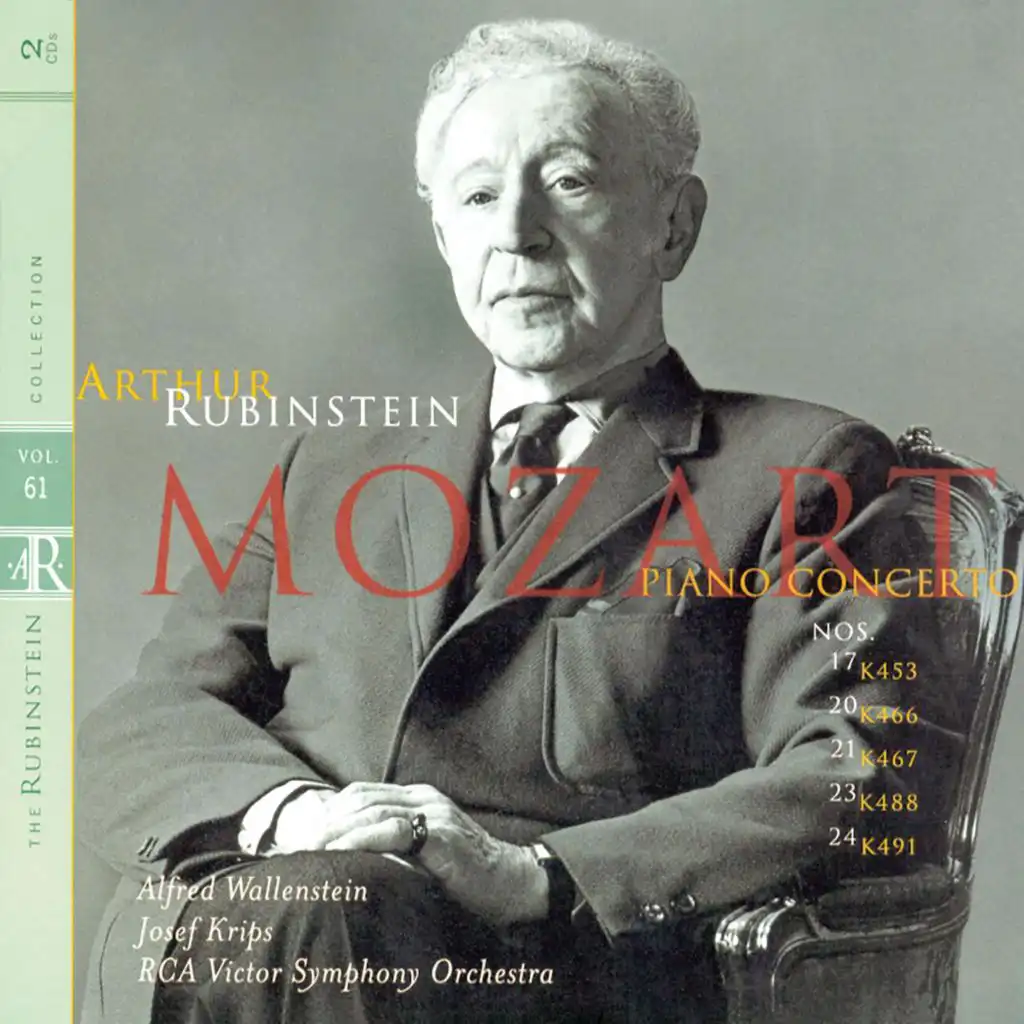 Rubinstein Collection, Vol. 61: Mozart: Piano Concertos Nos. 17, 20 21 23 24