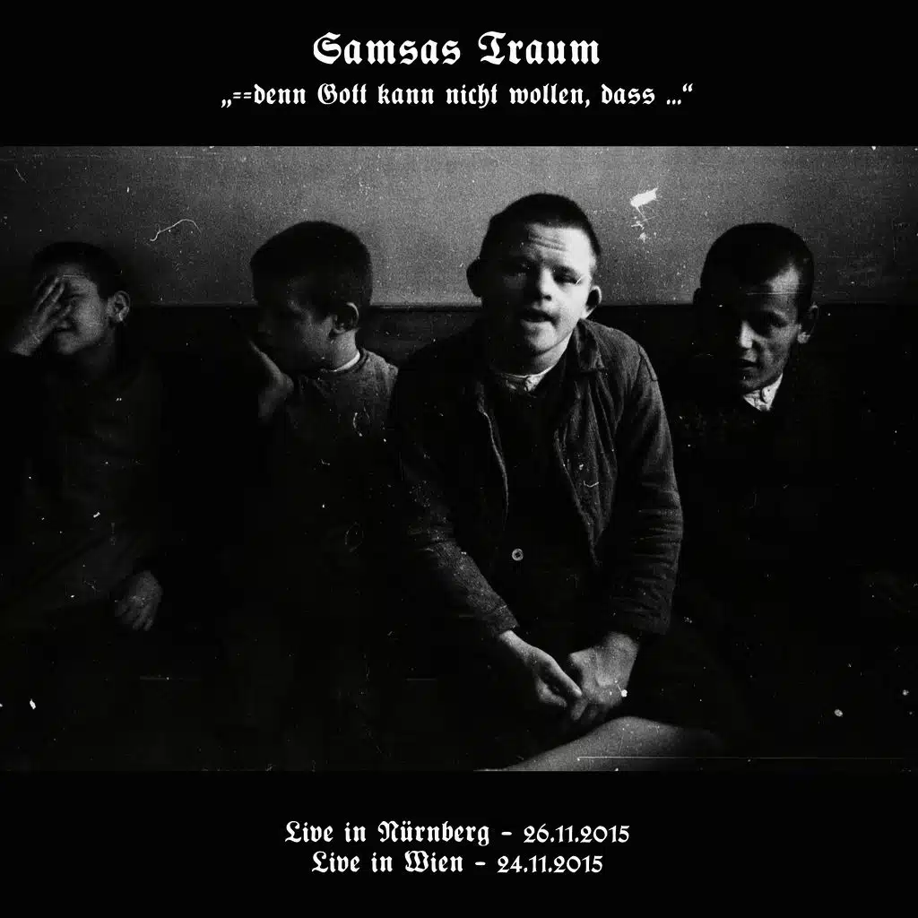 --denn Gott kann nicht wollen, dass... (Live)