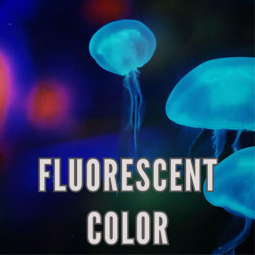 Fluorescent color