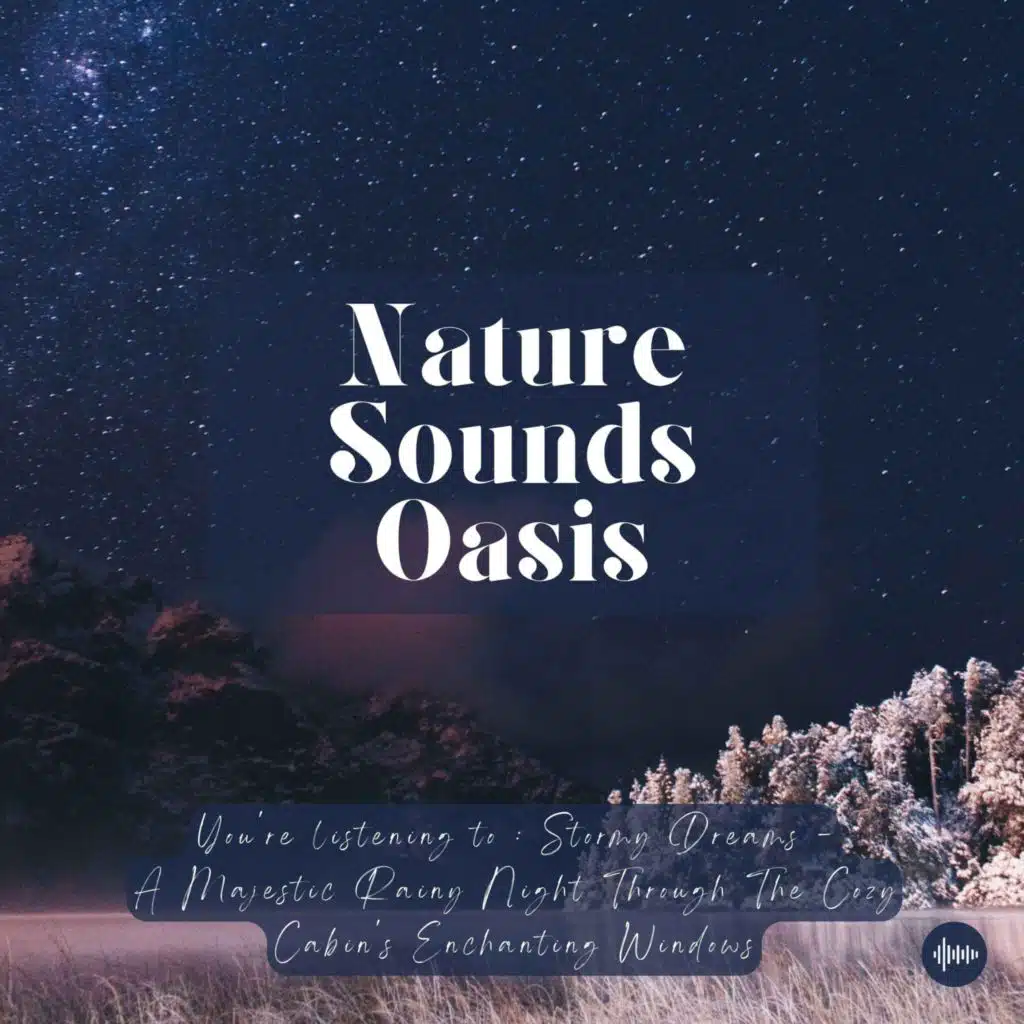Stormy Dreams | Peaceful Storm, Rain Sounds, Wind & Relaxing Music For Sleep, Meditation, Relaxation Or Focus | Nature Sounds Oasis, Sleep Music, Slee...