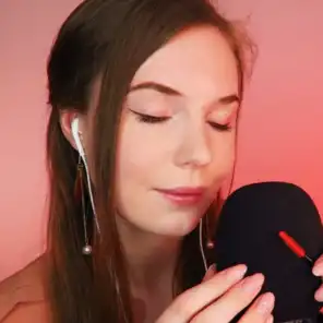 ASMR 8D Mic Scratching w/Spoolie and Slow Whispering