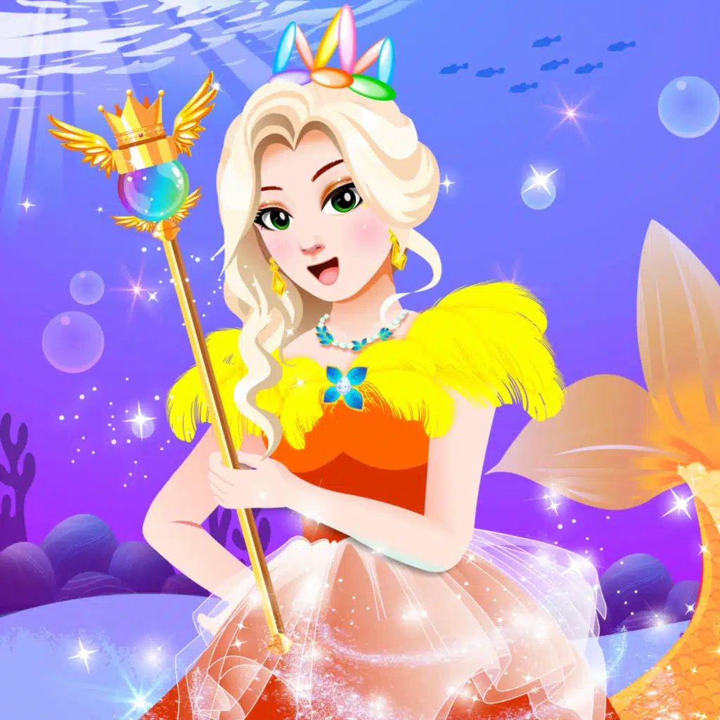 Mermaid Princess Series: Princess Aroma’s New Magic🧙‍♀️