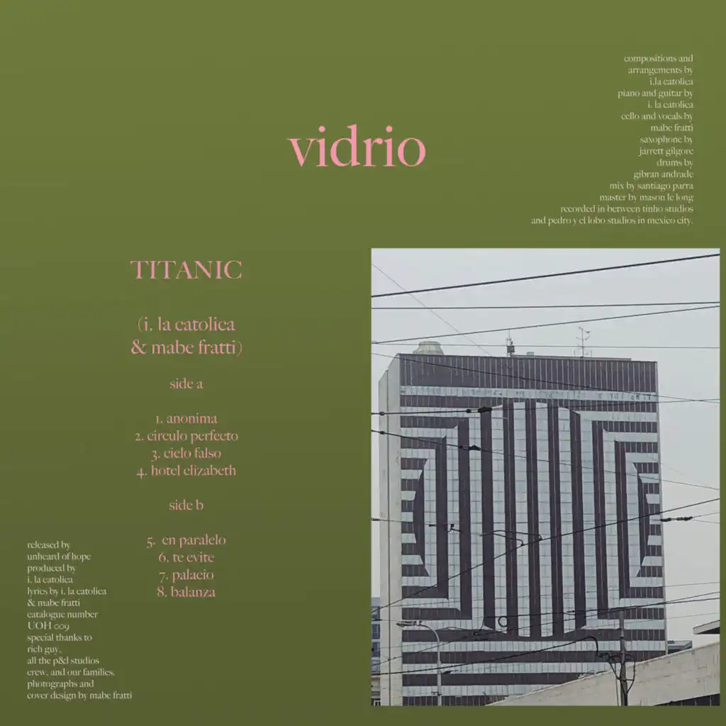 Vidrio (feat. I la Católica & Mabe Fratti)