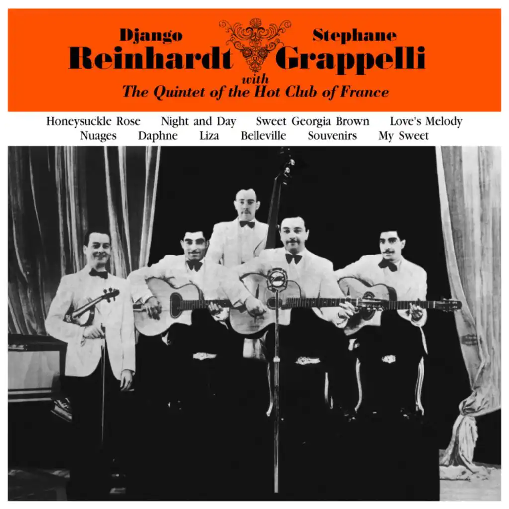 Django Reinhardt & Stephane Grappelly with the Quintet of the Hot Club of France