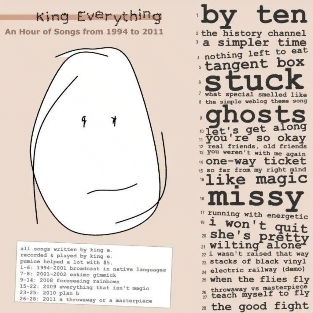 An Hour of Songs from 1994 to 2011