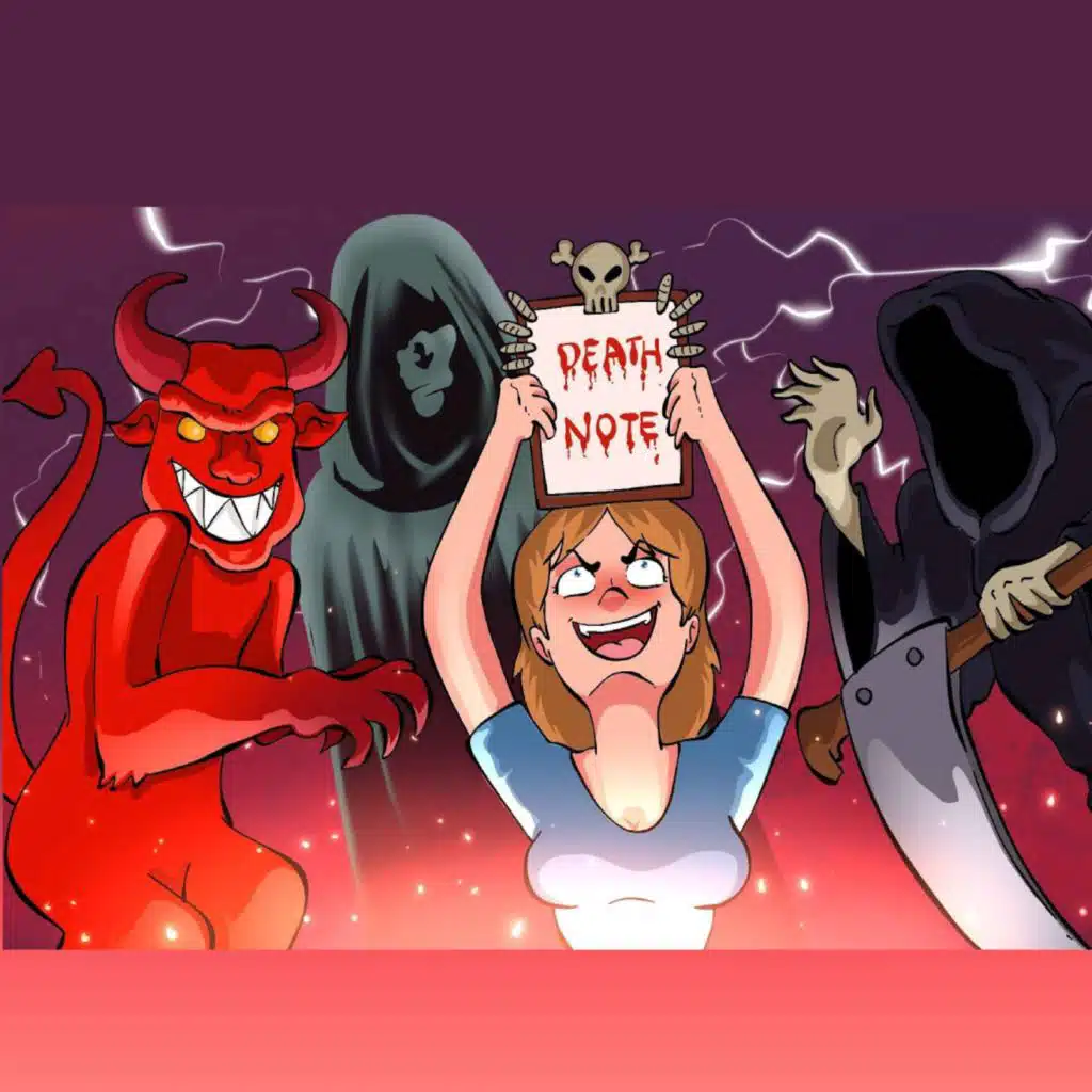 I Have A Real Life Death Note, Whoever's Name I Write Dies