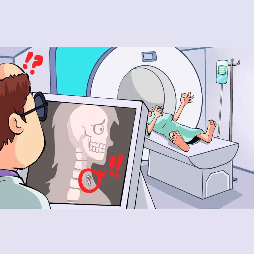 I Found A Secret Microphone In My Neck