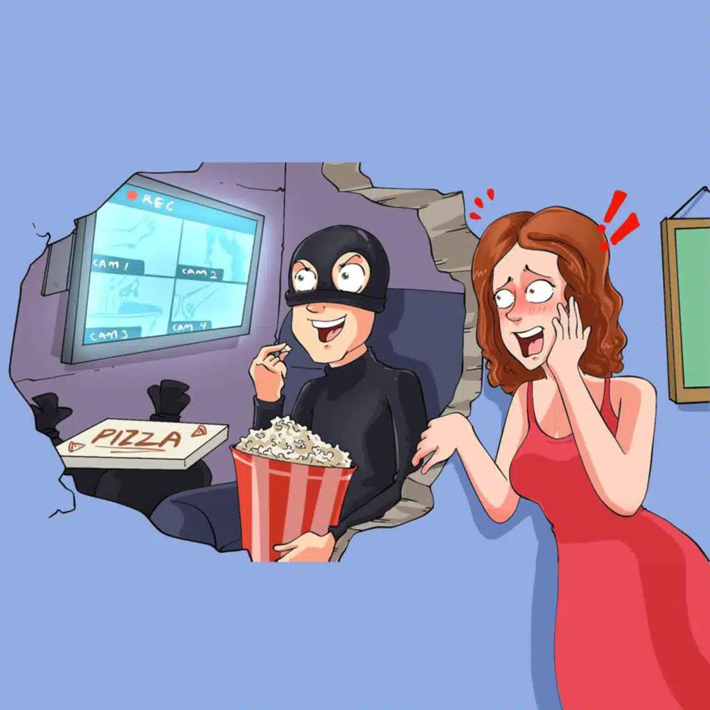 Someone Was Living In The Walls Of My House