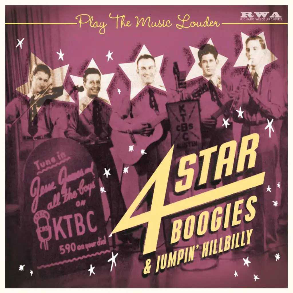 Play the Music Louder - 4 Star Boogies & Jumpin' Hillbilly