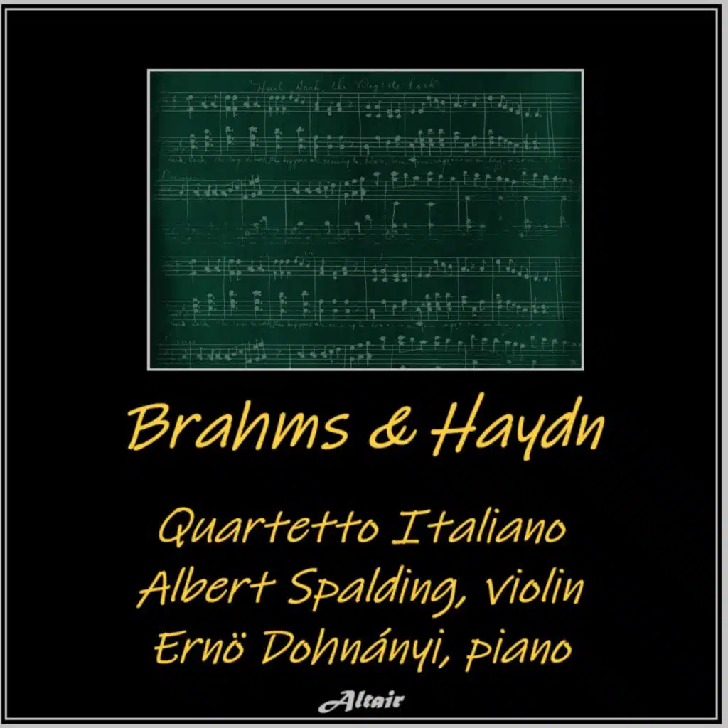 String Quartet in E-Flat Major, Hob Iii:64: I. Allegro