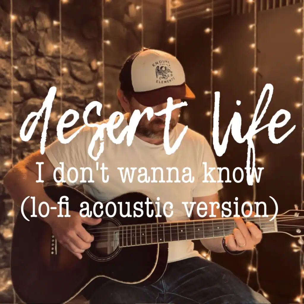 I don't wanna know (lo-fi acoustic version)