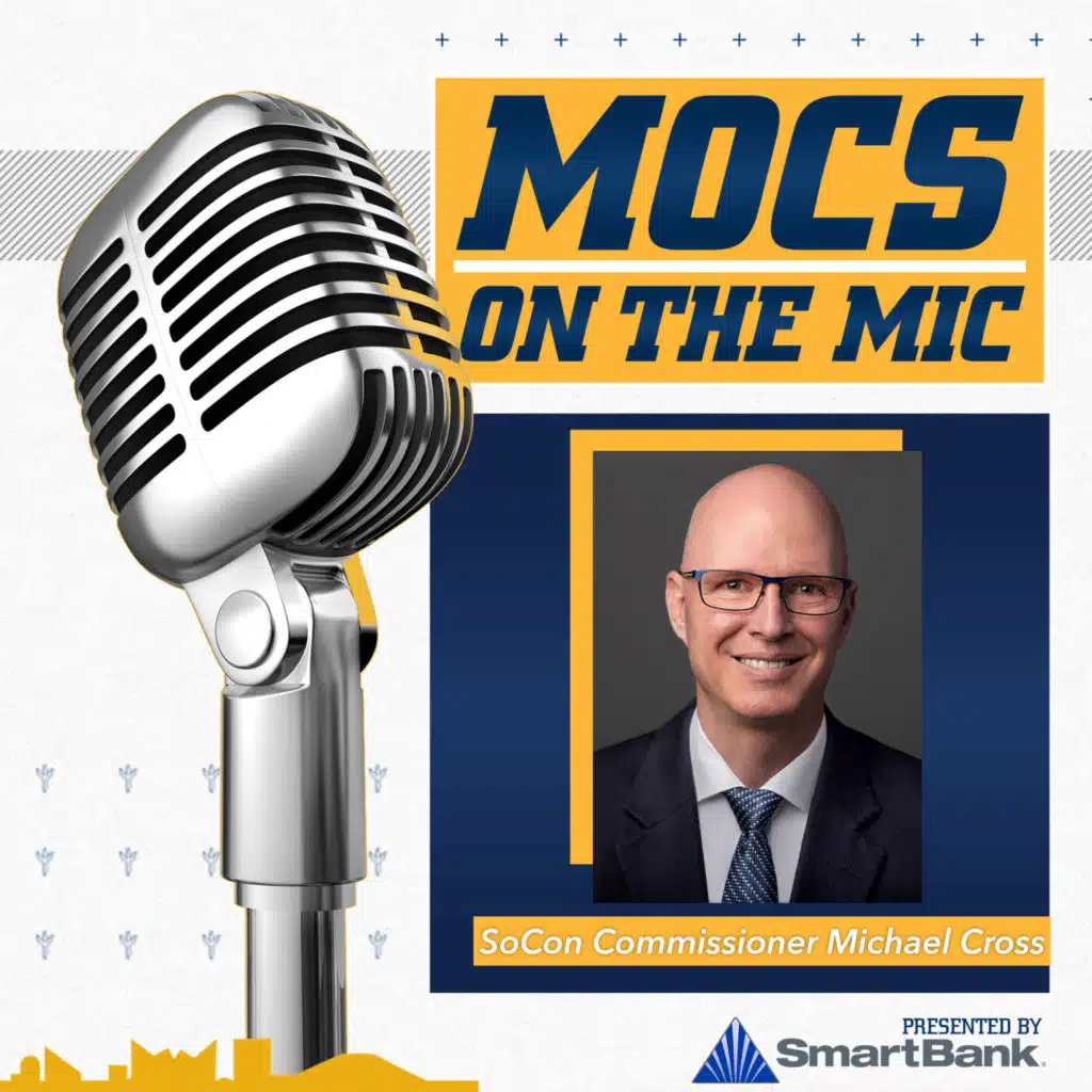 Mocs on the MIc 152 - SoCon Commissioner Michael Cross