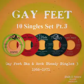 Gay Feet Ska & Rock Steady Singles 3: 1966-1971 - 10 Singles Set