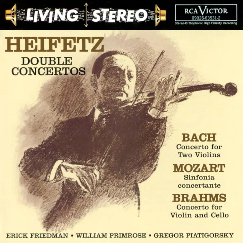 Bach: Concerto for Two Violins/Mozart: Sinfonia concertante/Brahms: Double Concerto