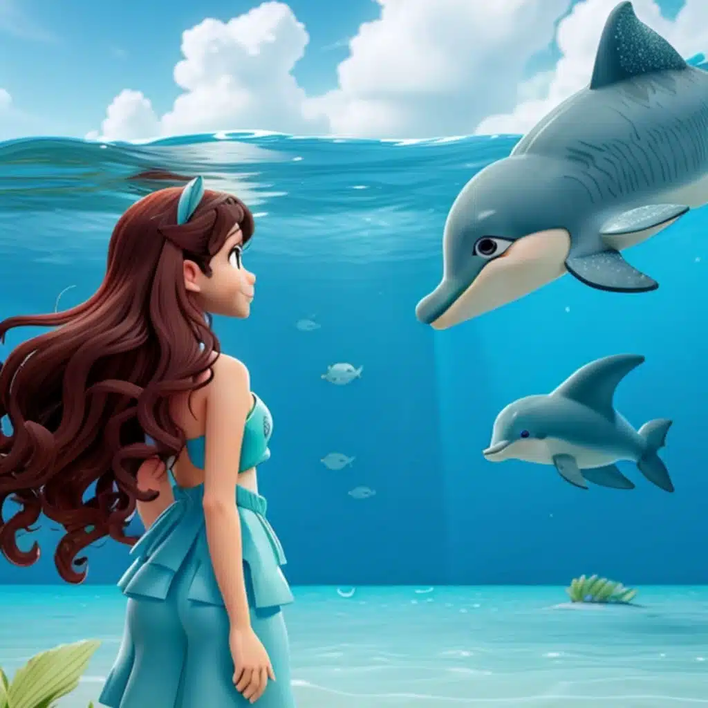 اريانا والدولفين