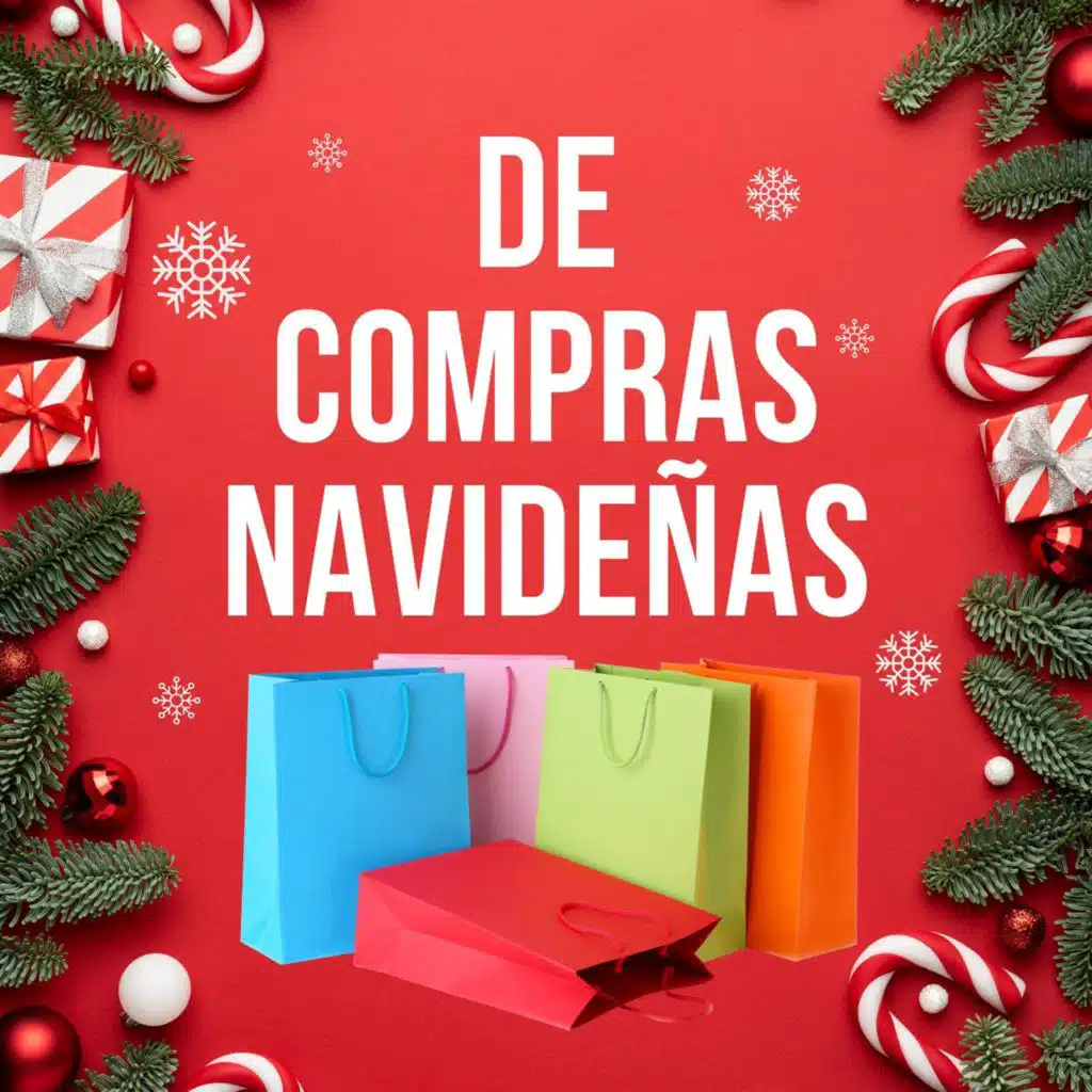 De compras navideñas