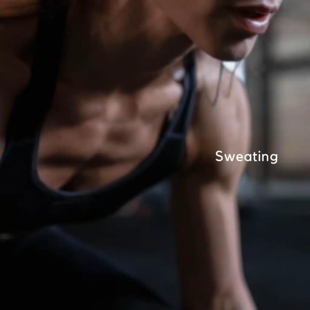 sweating