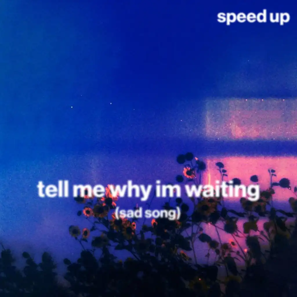 tell me why im waiting (sad song) (speed up)