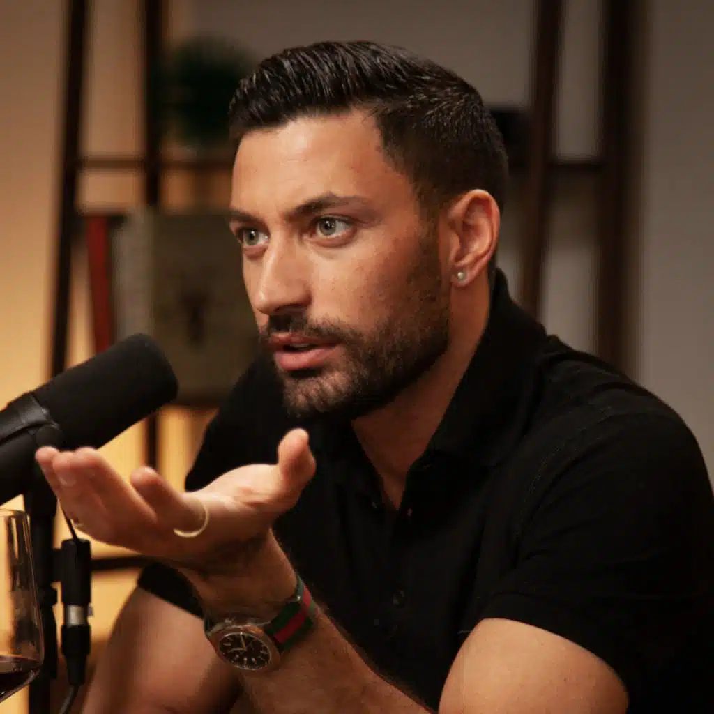 Strictly Champion Giovanni Pernice and chicken orzo