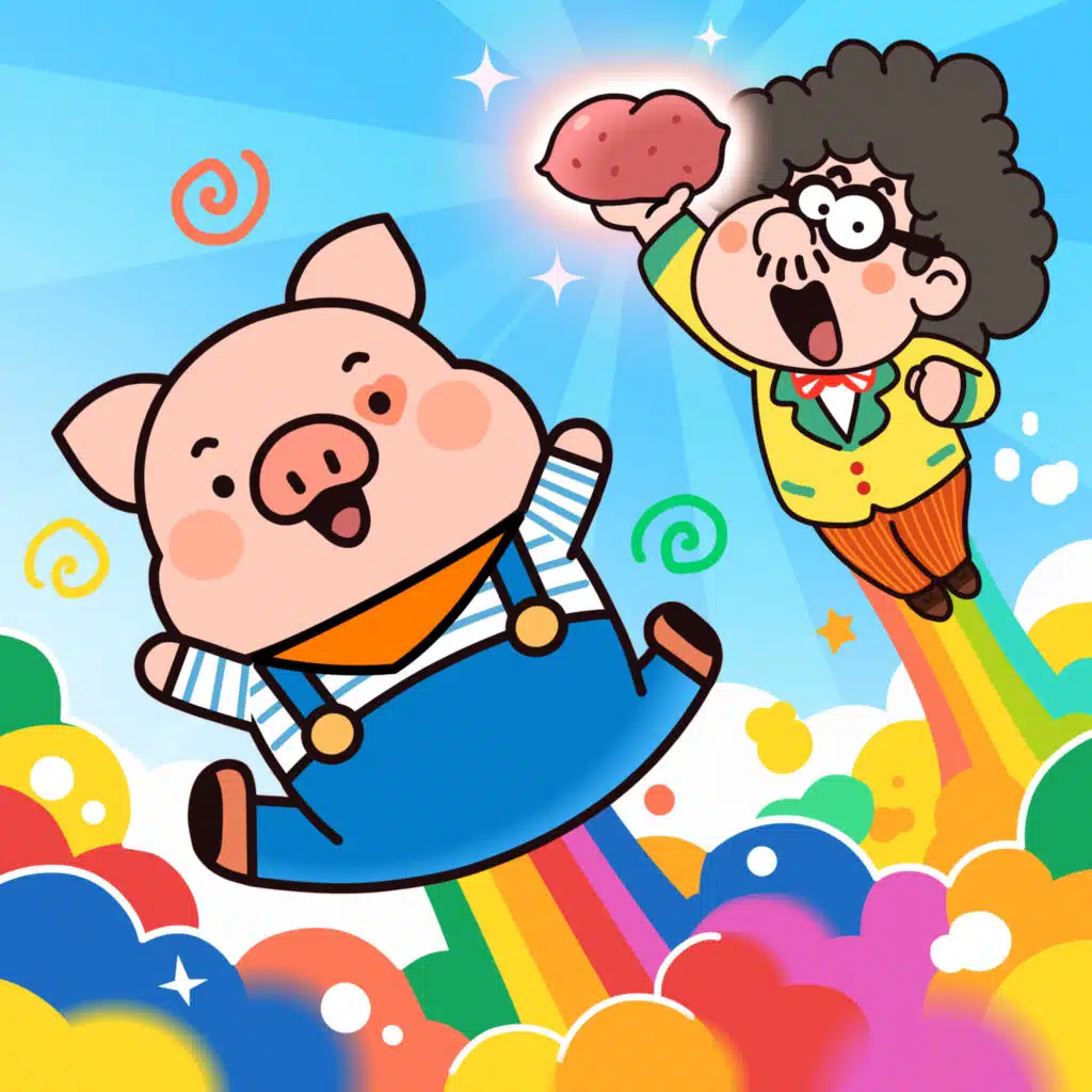 Greedy Snorty Pig: Popping Pop Corn🍿