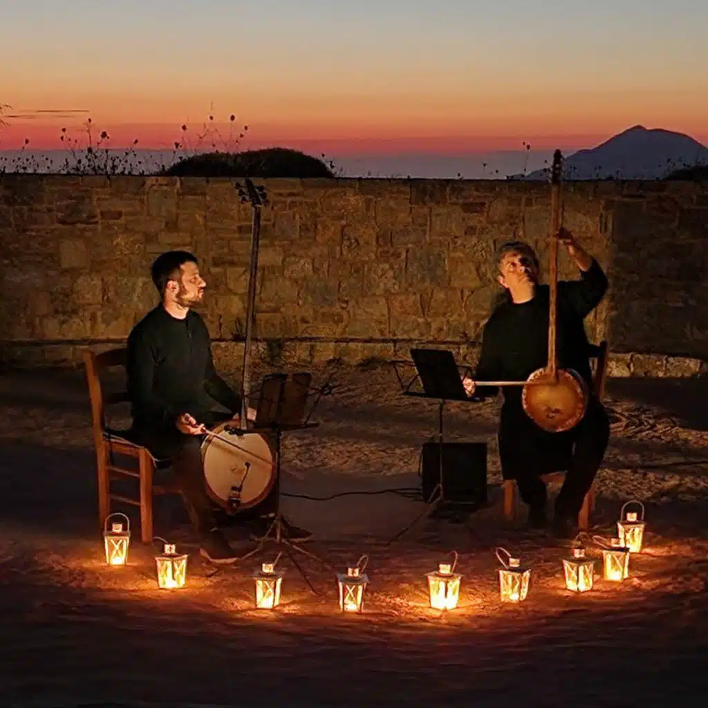 Anogeia Concert:  Evgenios Voulgaris and Yannis Messalas