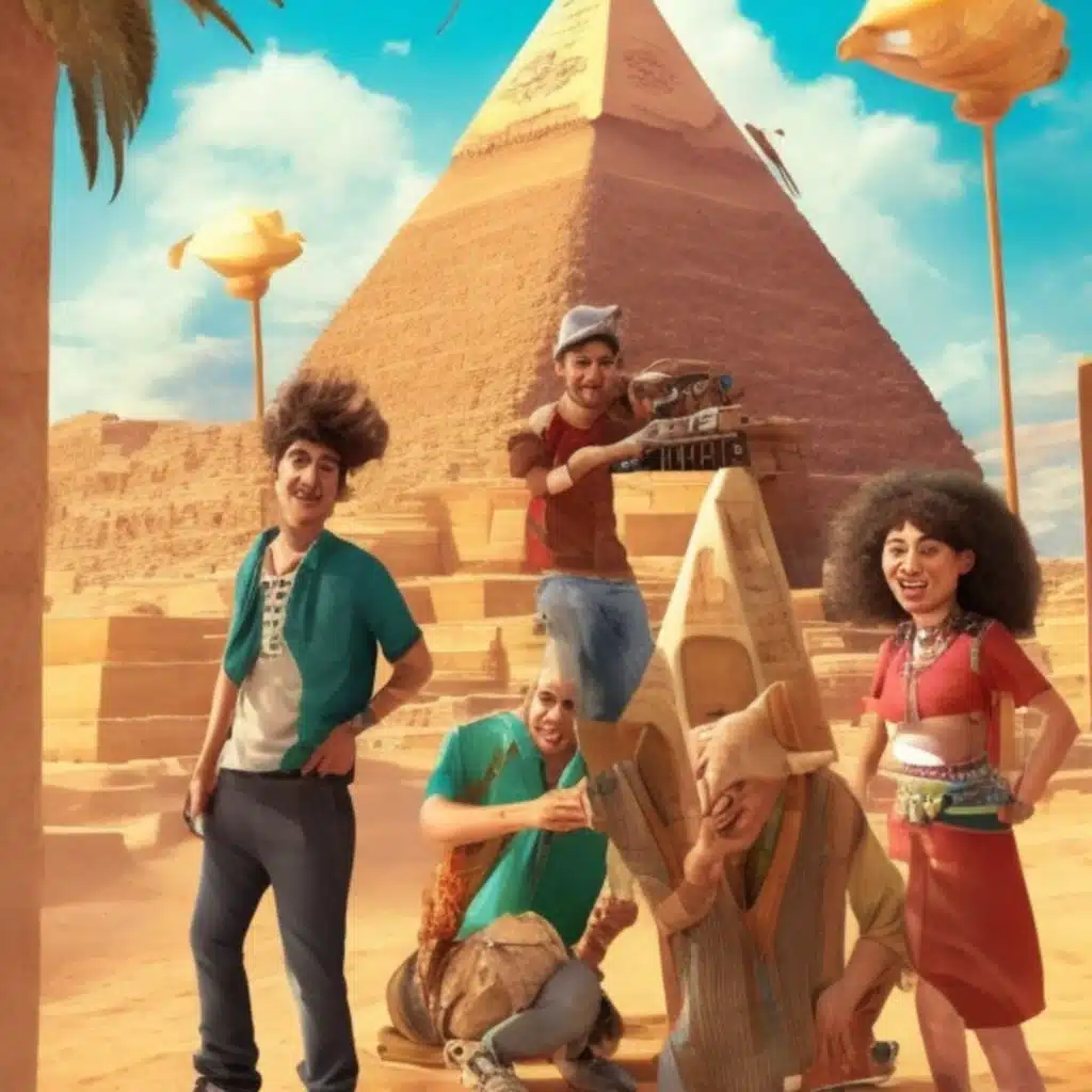 رحلة لاستكشاف الاهرامات المصرية